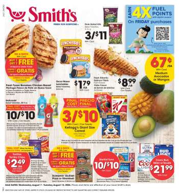 Smith's Flyer - 08/07/2024 - 08/13/2024.