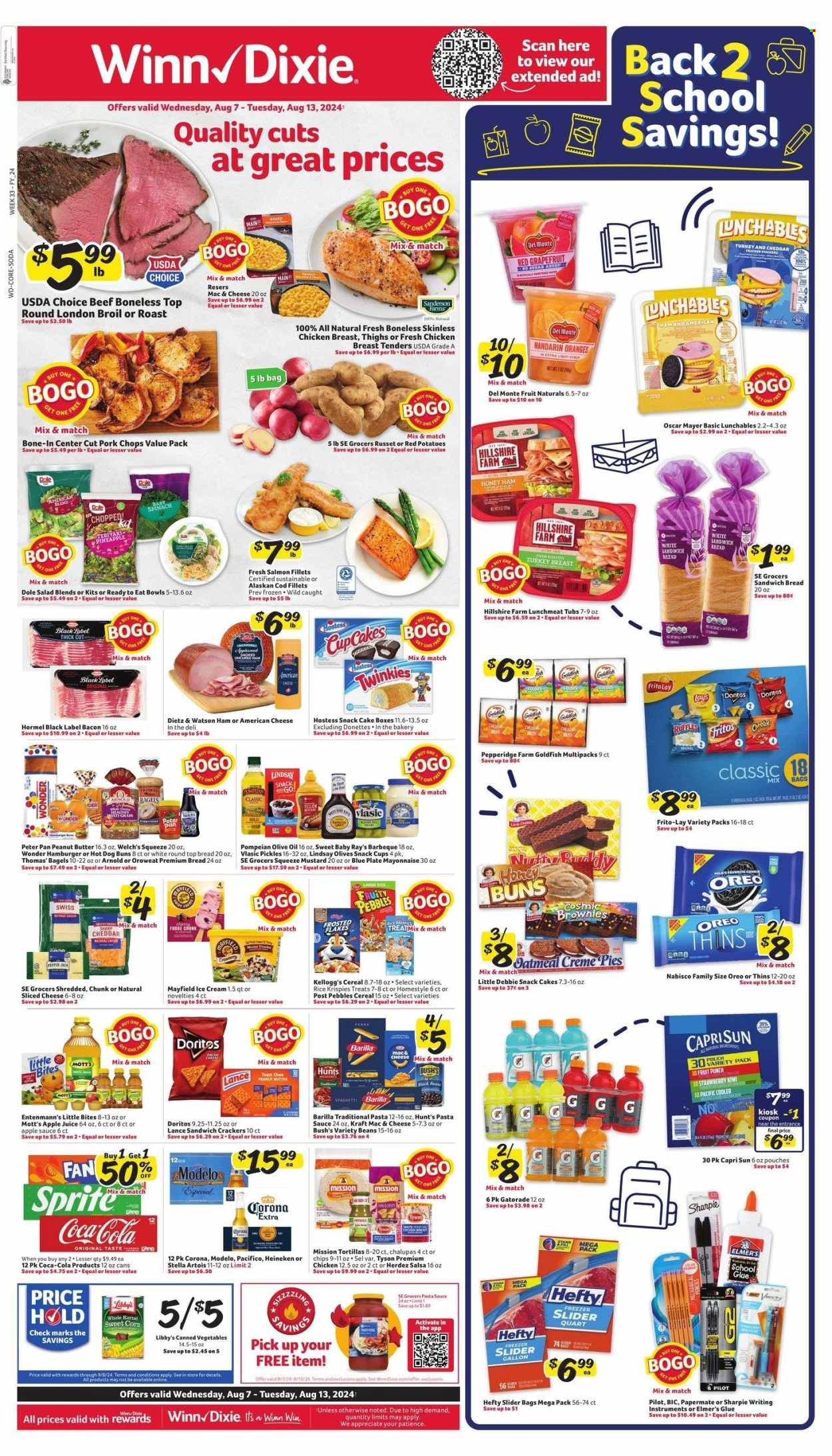 Winn Dixie ad - 08/07/2024 - 08/13/2024. Page 1