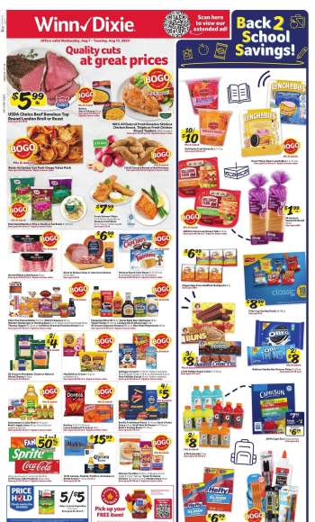 Winn Dixie Flyer - 08/07/2024 - 08/13/2024.