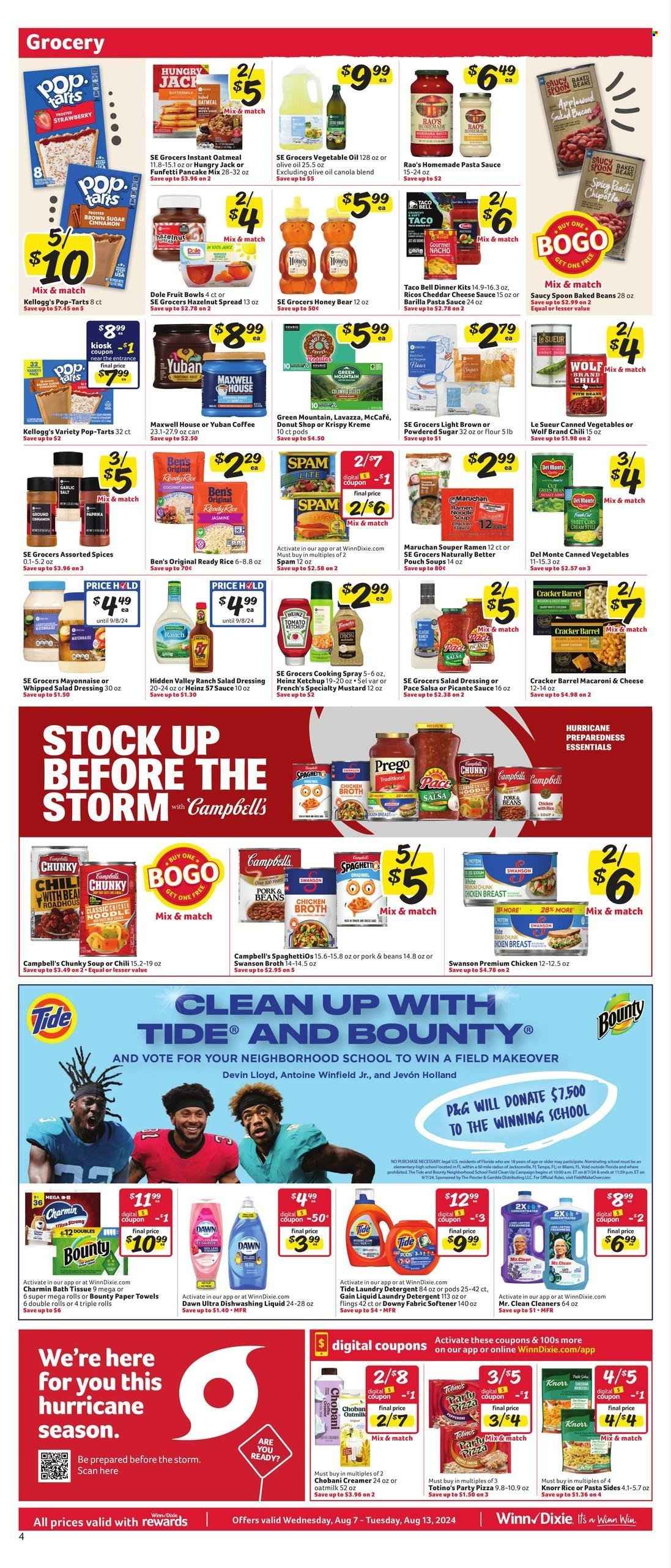 Winn Dixie ad - 08/07/2024 - 08/13/2024. Page 8