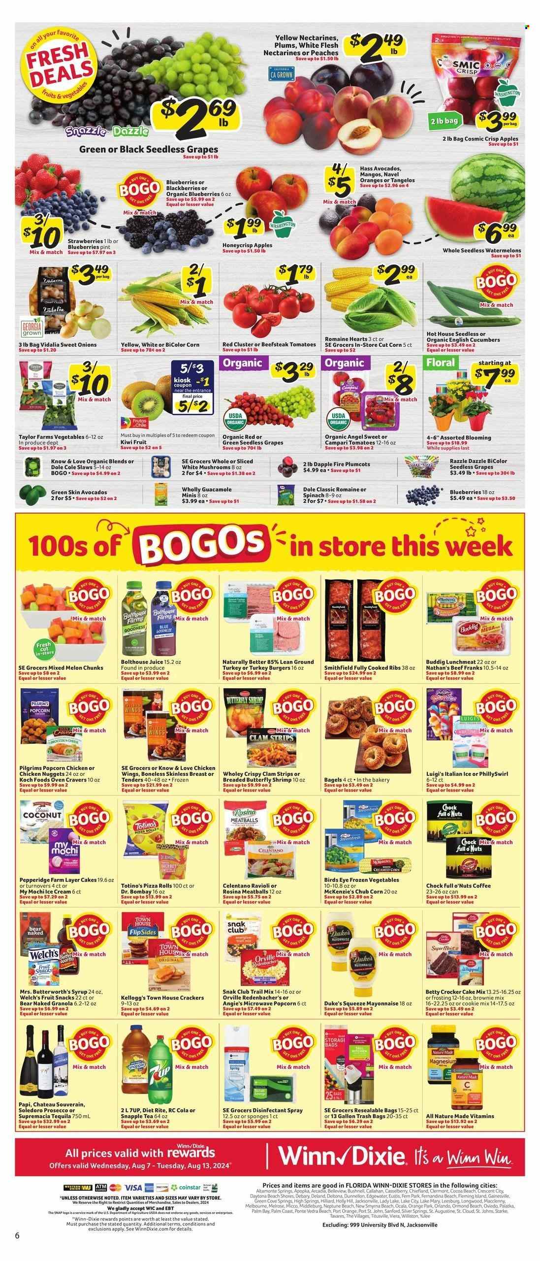 Winn Dixie ad - 08/07/2024 - 08/13/2024. Page 12