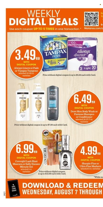 Mariano’s ad - 08/07/2024 - 08/13/2024. Page 7