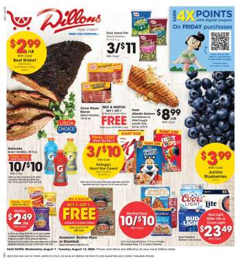 Dillons Flyer - 08/07/2024 - 08/13/2024.