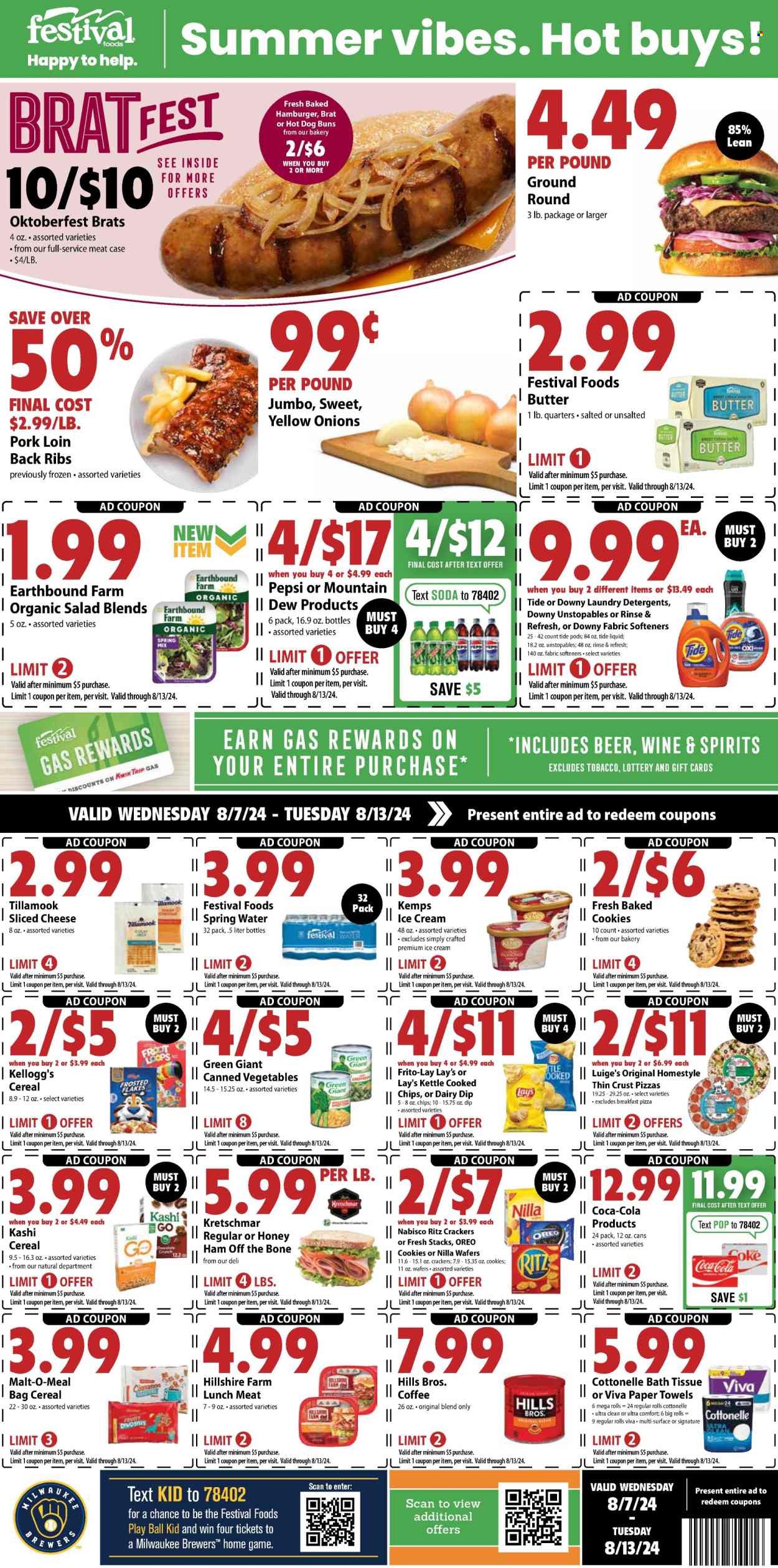 Festival Foods ad - 08/07/2024 - 08/13/2024. Page 1