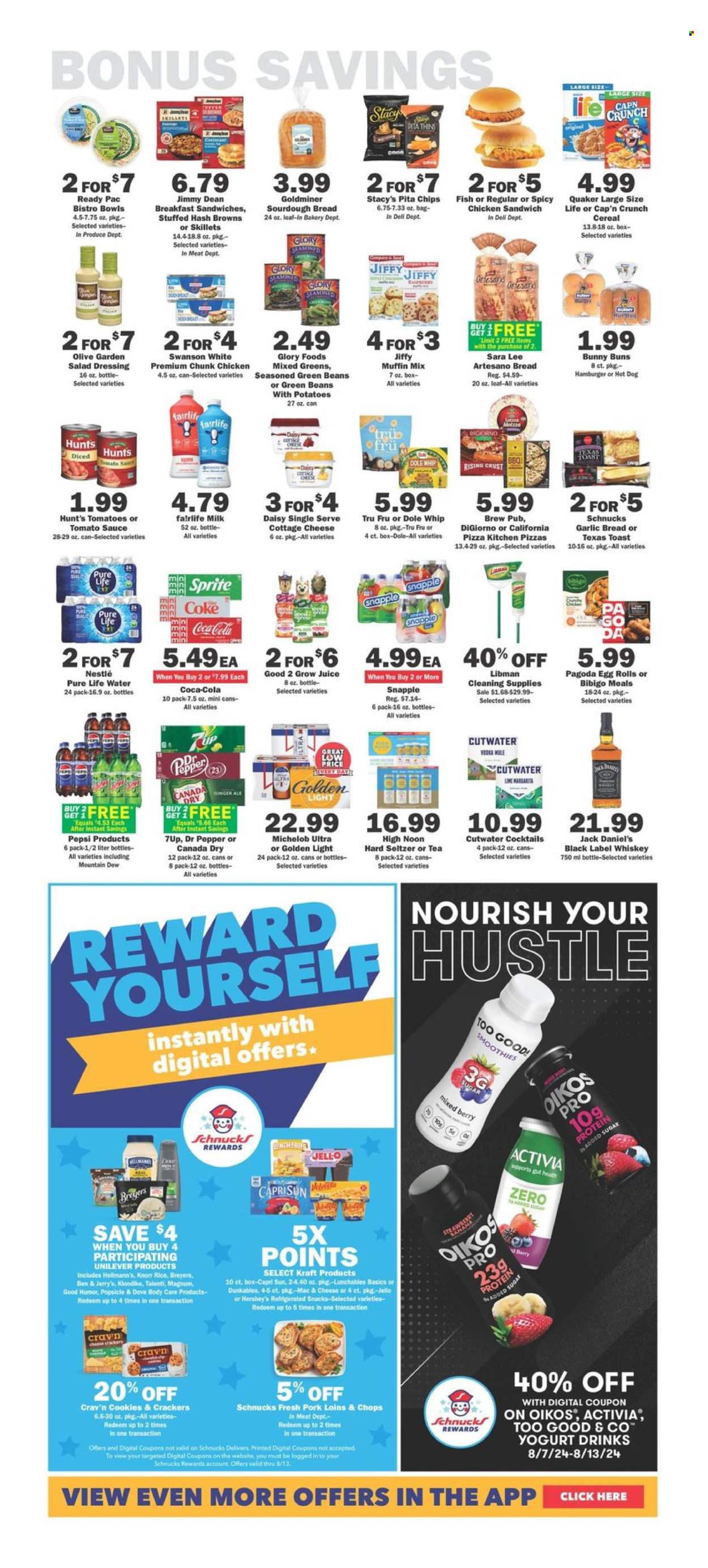 Schnucks ad - 08/07/2024 - 08/13/2024. Page 5