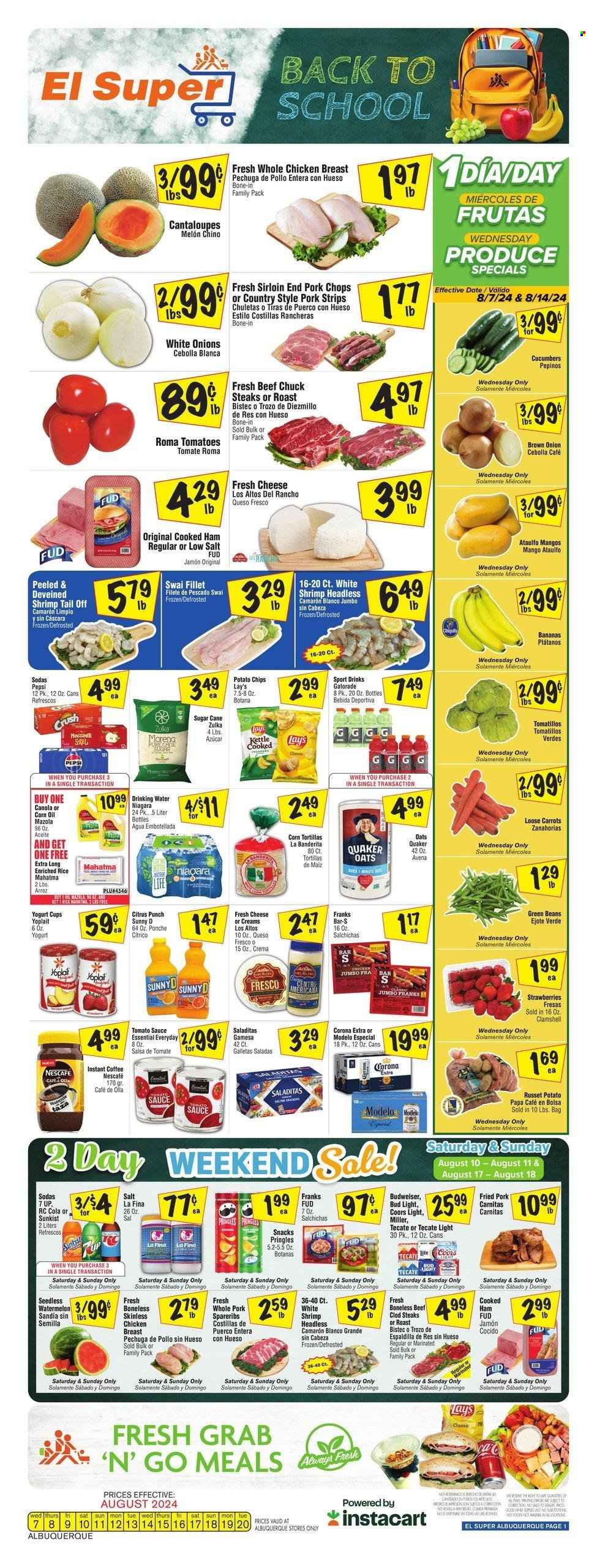 El Super ad - 08/07/2024 - 08/20/2024. Page 1
