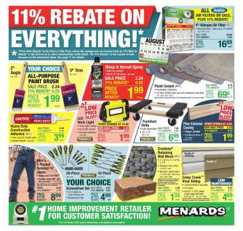 Menards Flyer - 08/08/2024 - 08/18/2024.