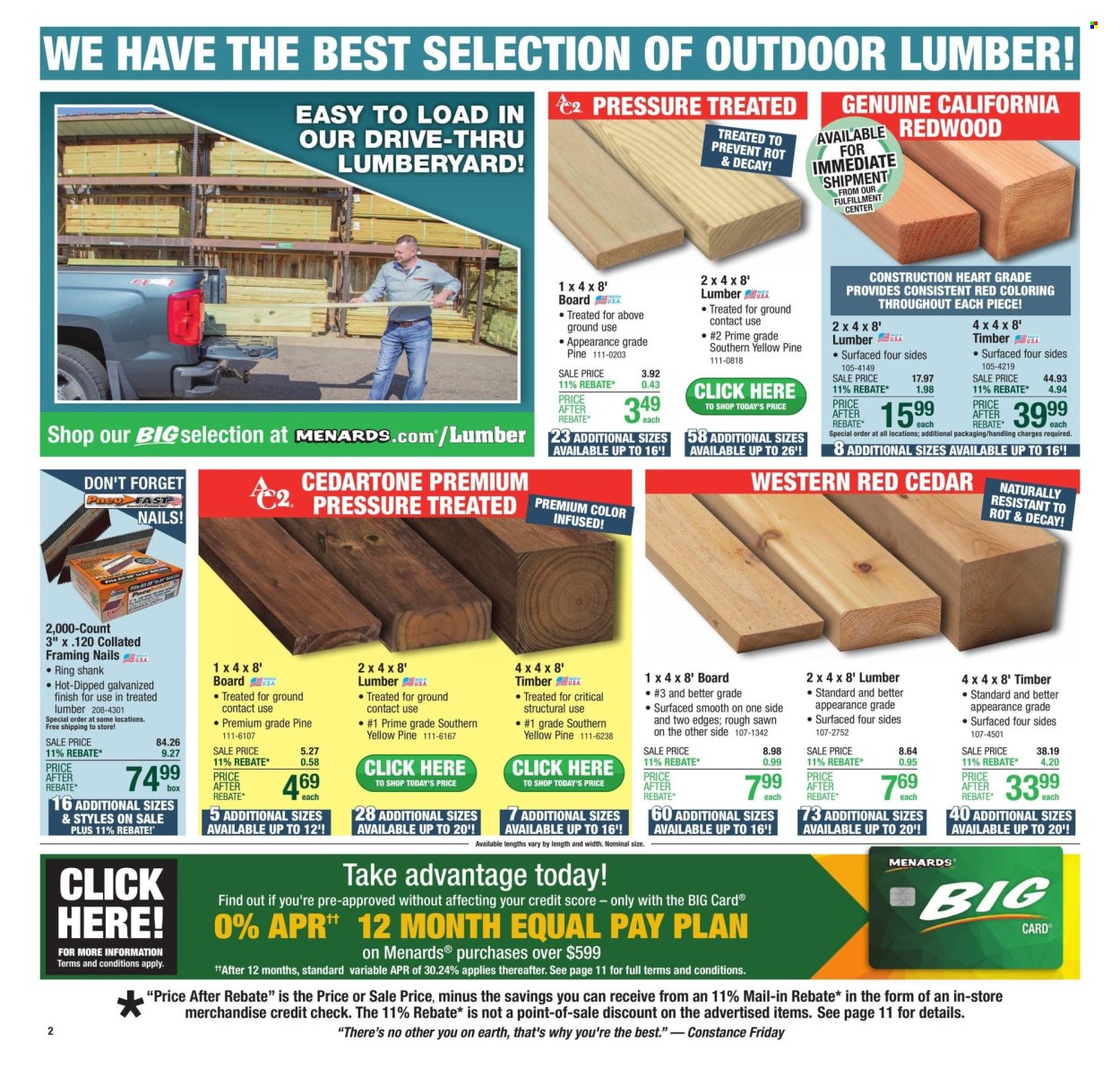 Menards ad - 08/08/2024 - 08/18/2024. Page 2