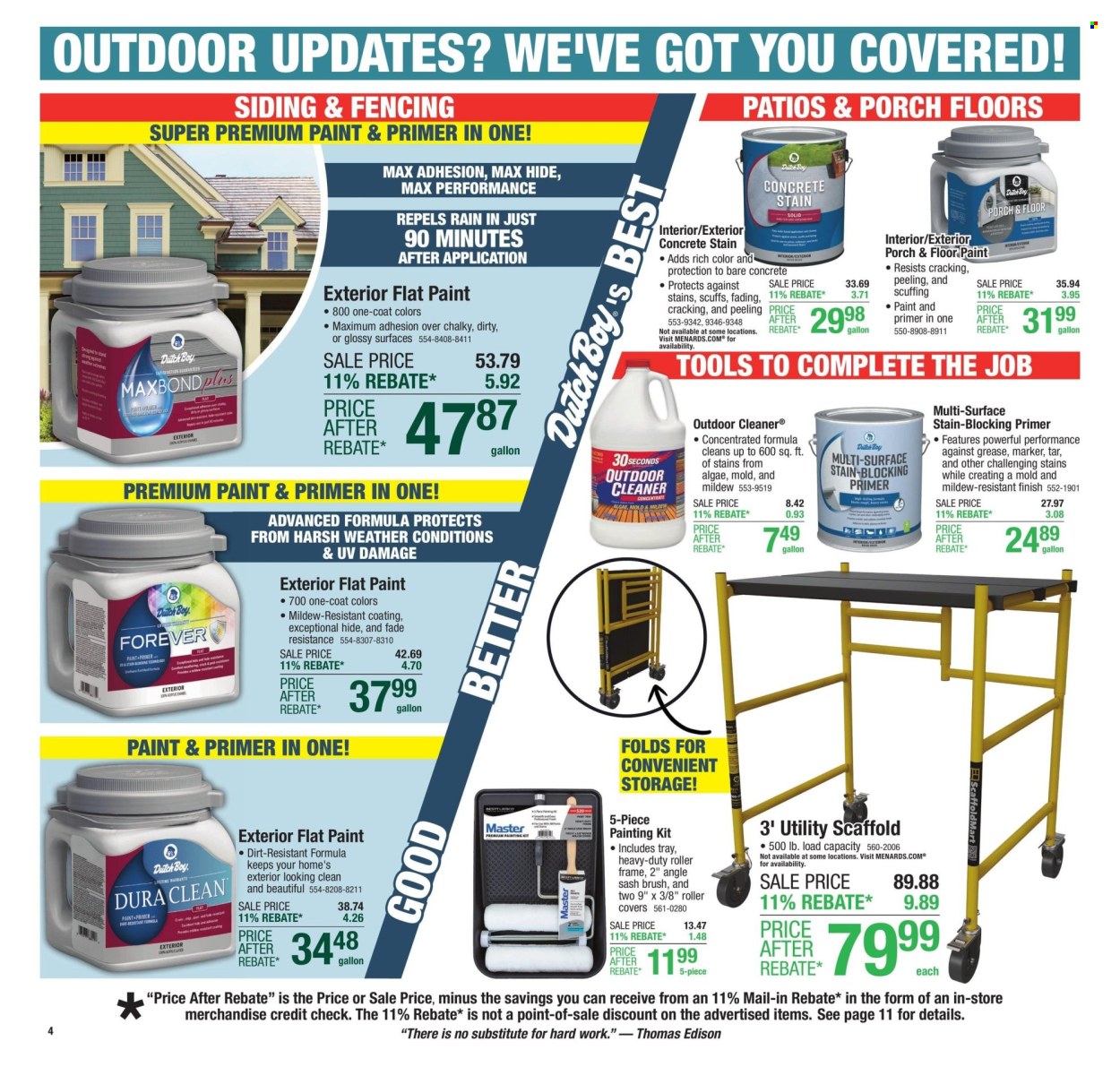Menards ad - 08/08/2024 - 08/18/2024. Page 6