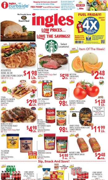 Ingles Flyer - 08/07/2024 - 08/13/2024.