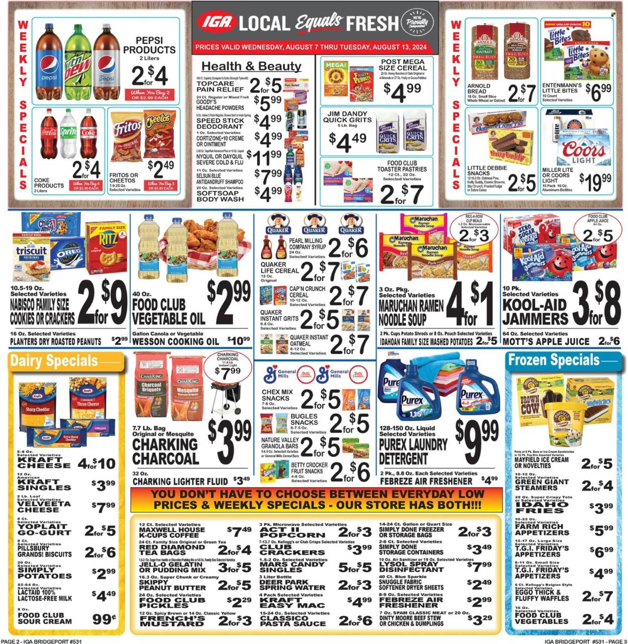 IGA ad - 08/07/2024 - 08/13/2024. Page 4