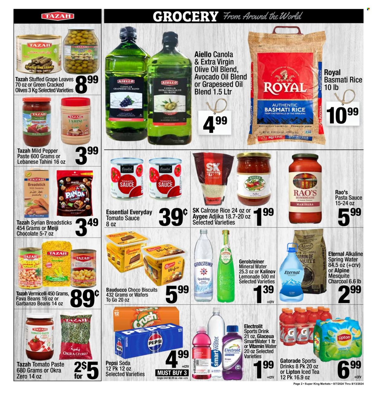Super King Markets ad - 08/07/2024 - 08/13/2024. Page 2