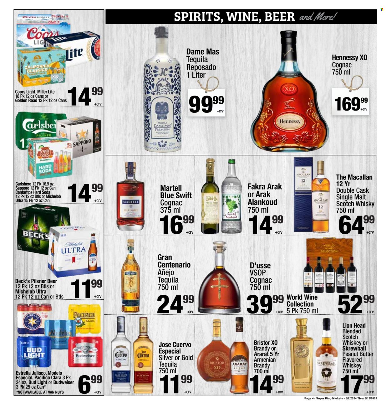 Super King Markets ad - 08/07/2024 - 08/13/2024. Page 4