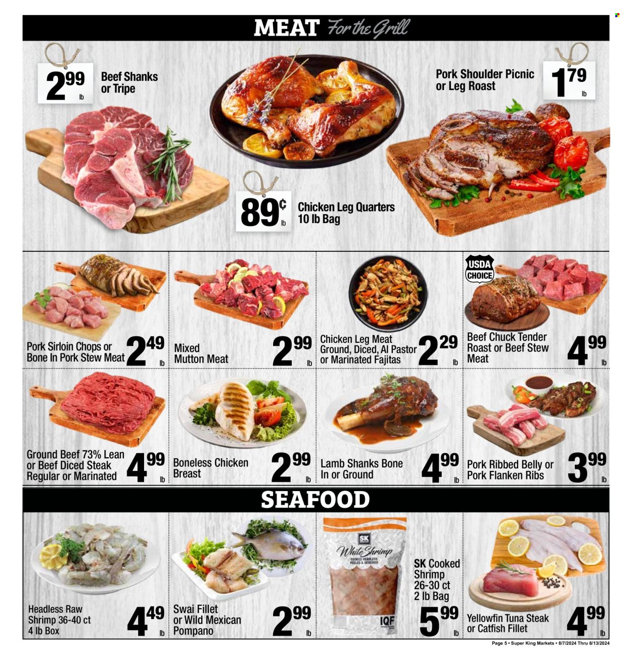Super King Markets ad - 08/07/2024 - 08/13/2024. Page 5