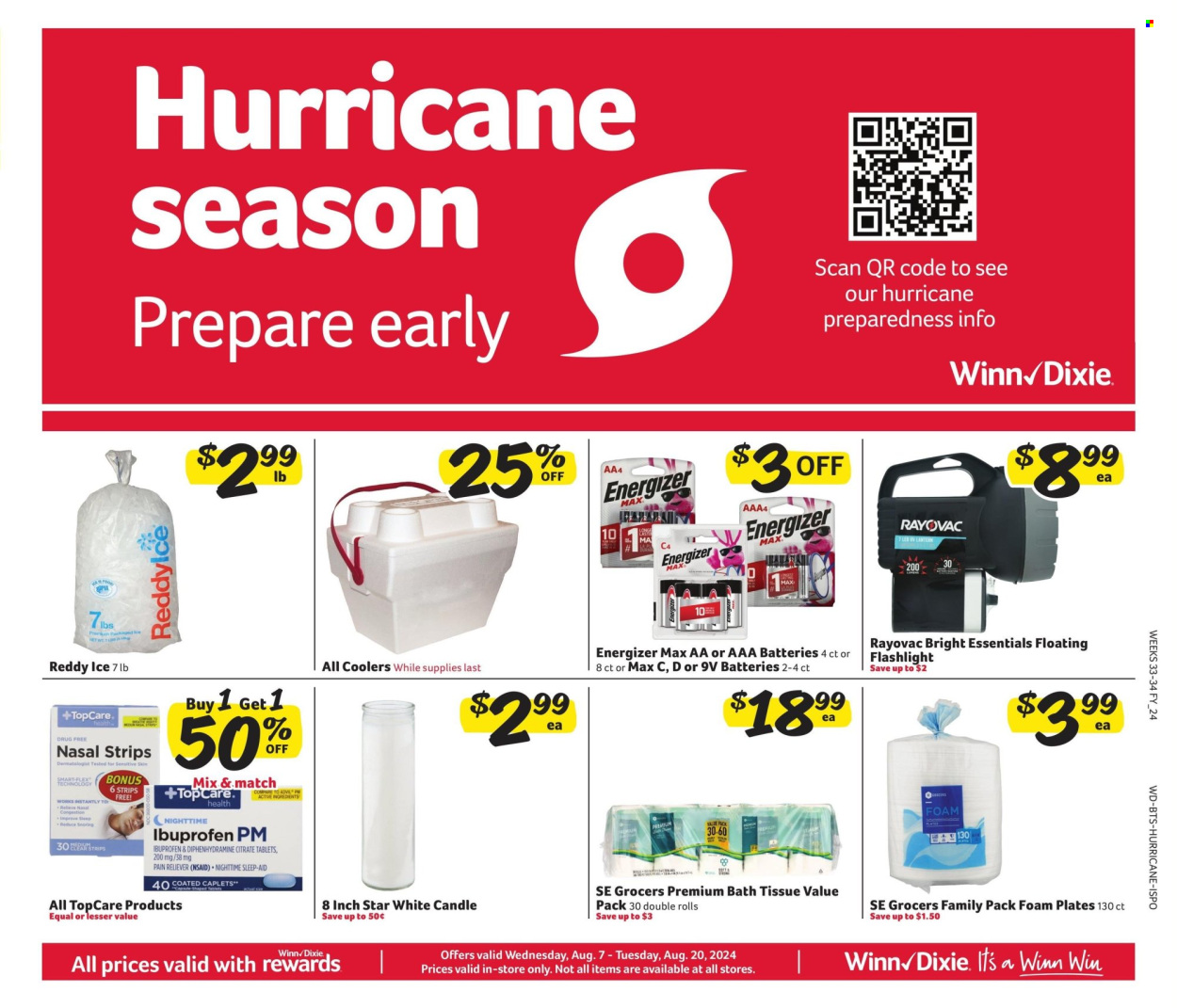 Winn Dixie ad - 08/07/2024 - 08/20/2024. Page 8