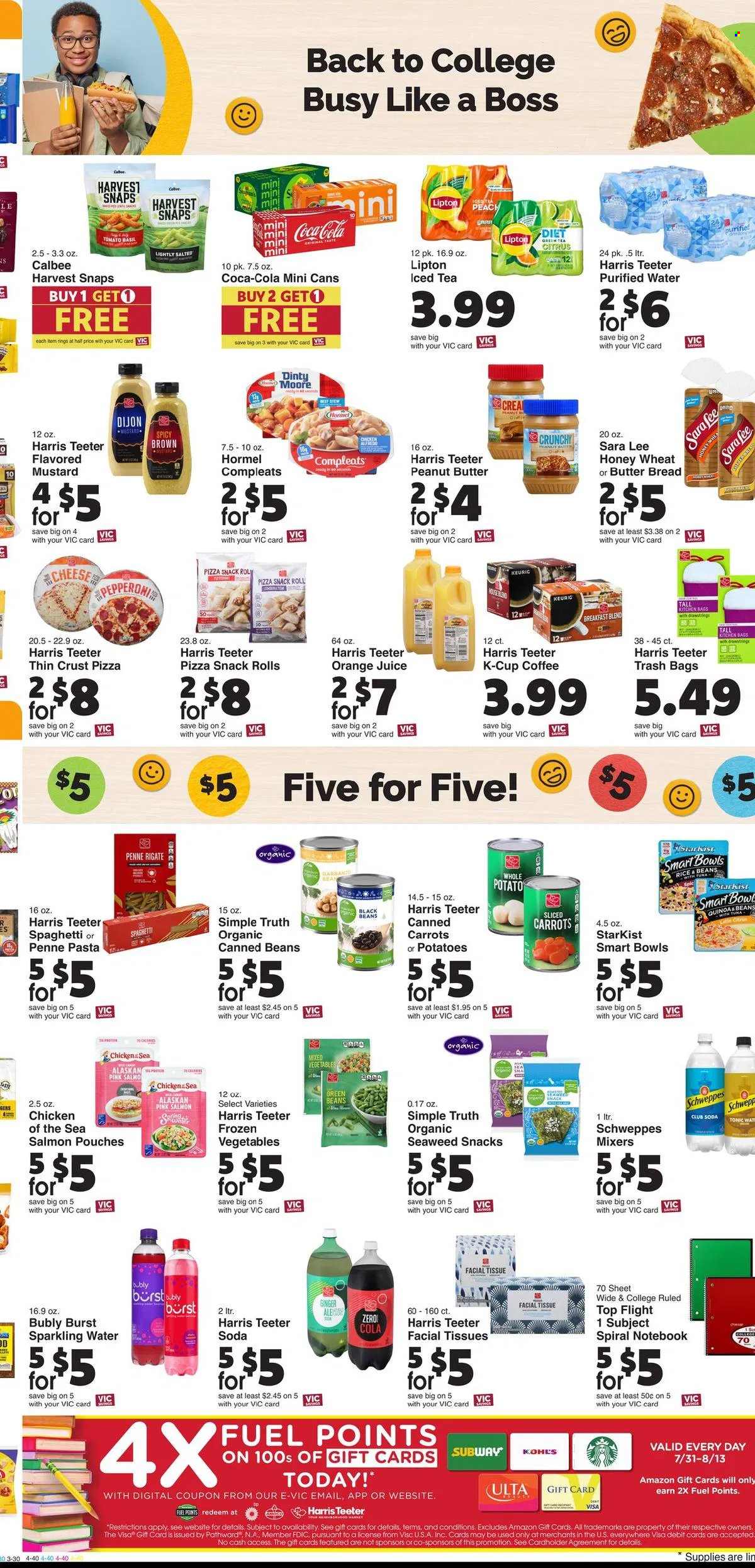 Harris Teeter ad - 08/07/2024 - 08/13/2024. Page 4