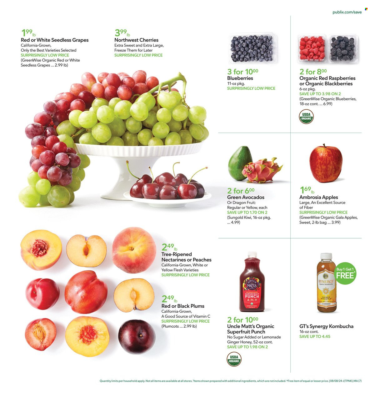 Publix ad - 08/08/2024 - 08/14/2024. Page 7