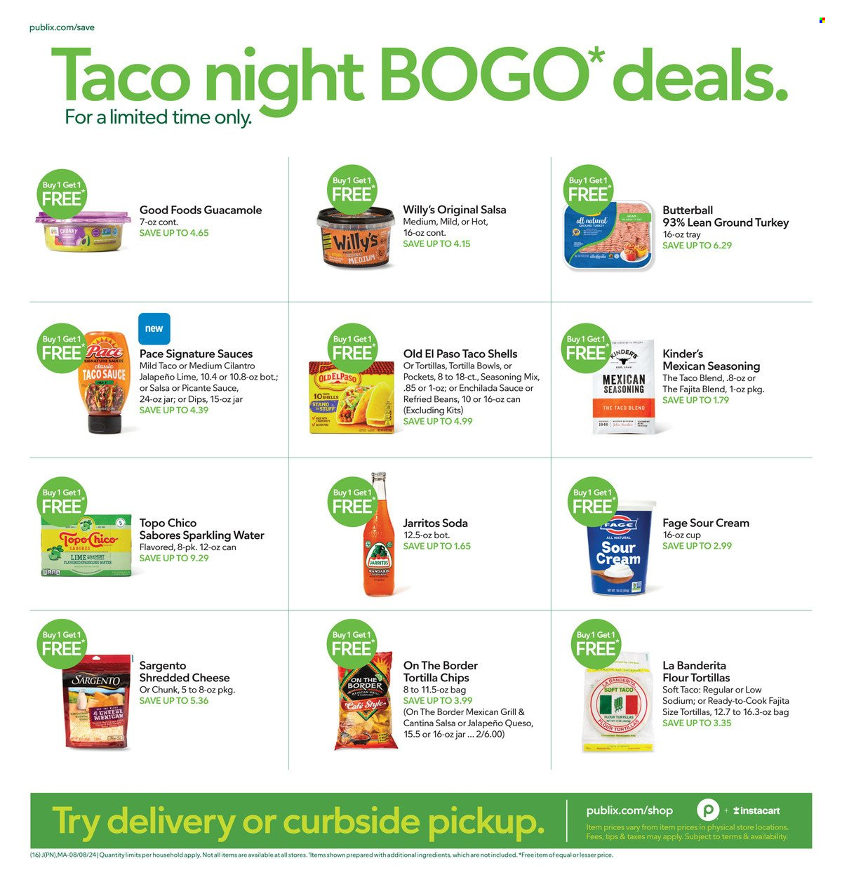 Publix ad - 08/08/2024 - 08/14/2024. Page 16