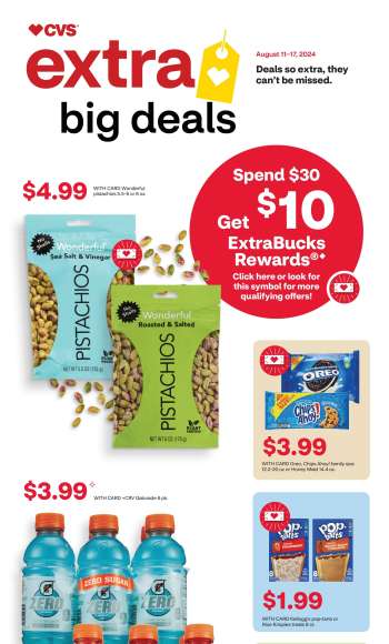 CVS Pharmacy Flyer - 08/11/2024 - 08/17/2024.
