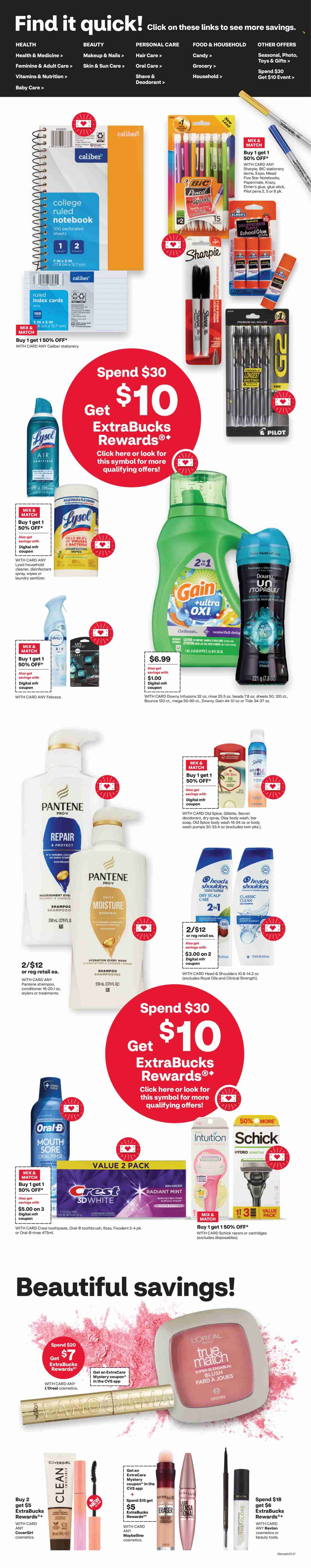 CVS Pharmacy ad - 08/11/2024 - 08/17/2024. Page 2