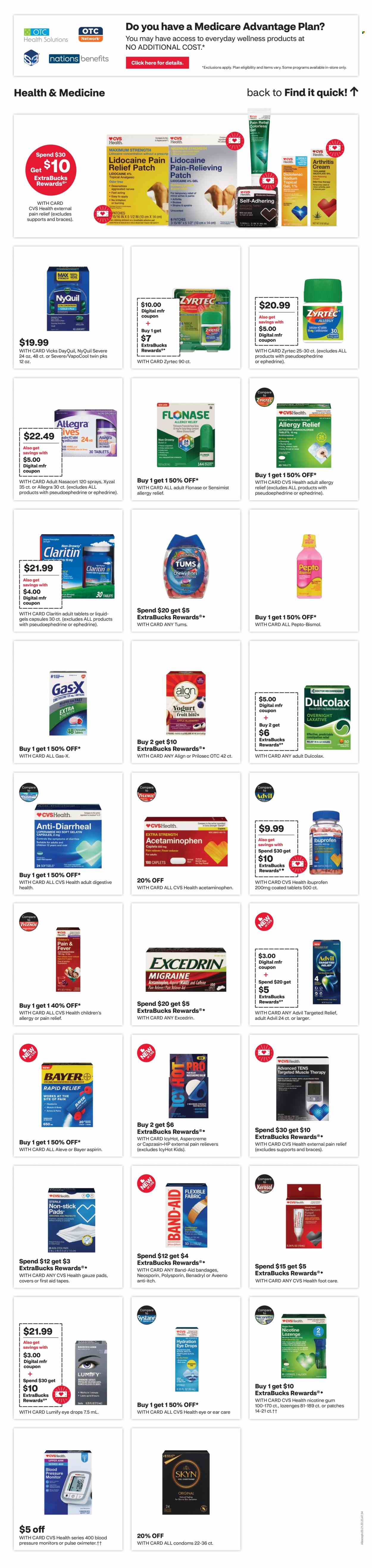 CVS Pharmacy ad - 08/11/2024 - 08/17/2024. Page 6