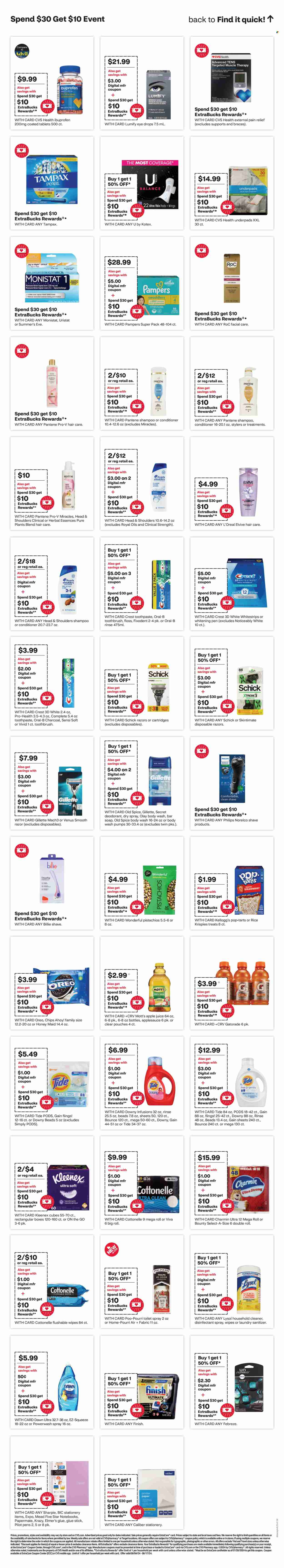 CVS Pharmacy ad - 08/11/2024 - 08/17/2024. Page 19