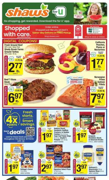 Shaw’s Flyer - 08/09/2024 - 08/15/2024.