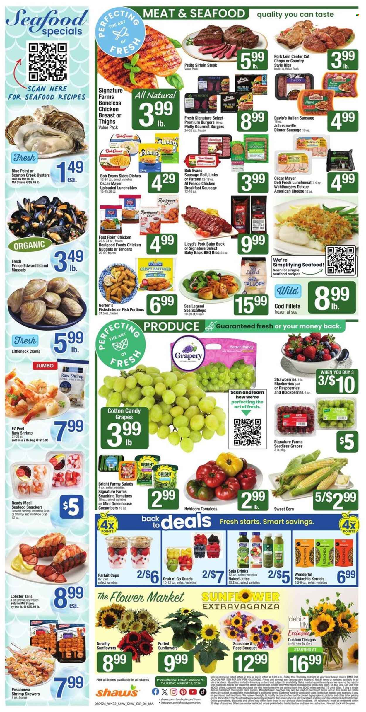 Shaw’s ad - 08/09/2024 - 08/15/2024. Page 4