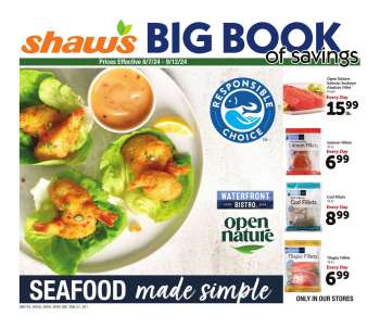 Shaw’s Flyer - 08/07/2024 - 09/12/2024.