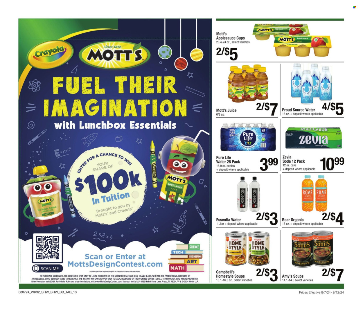 Shaw’s ad - 08/07/2024 - 09/12/2024. Page 13