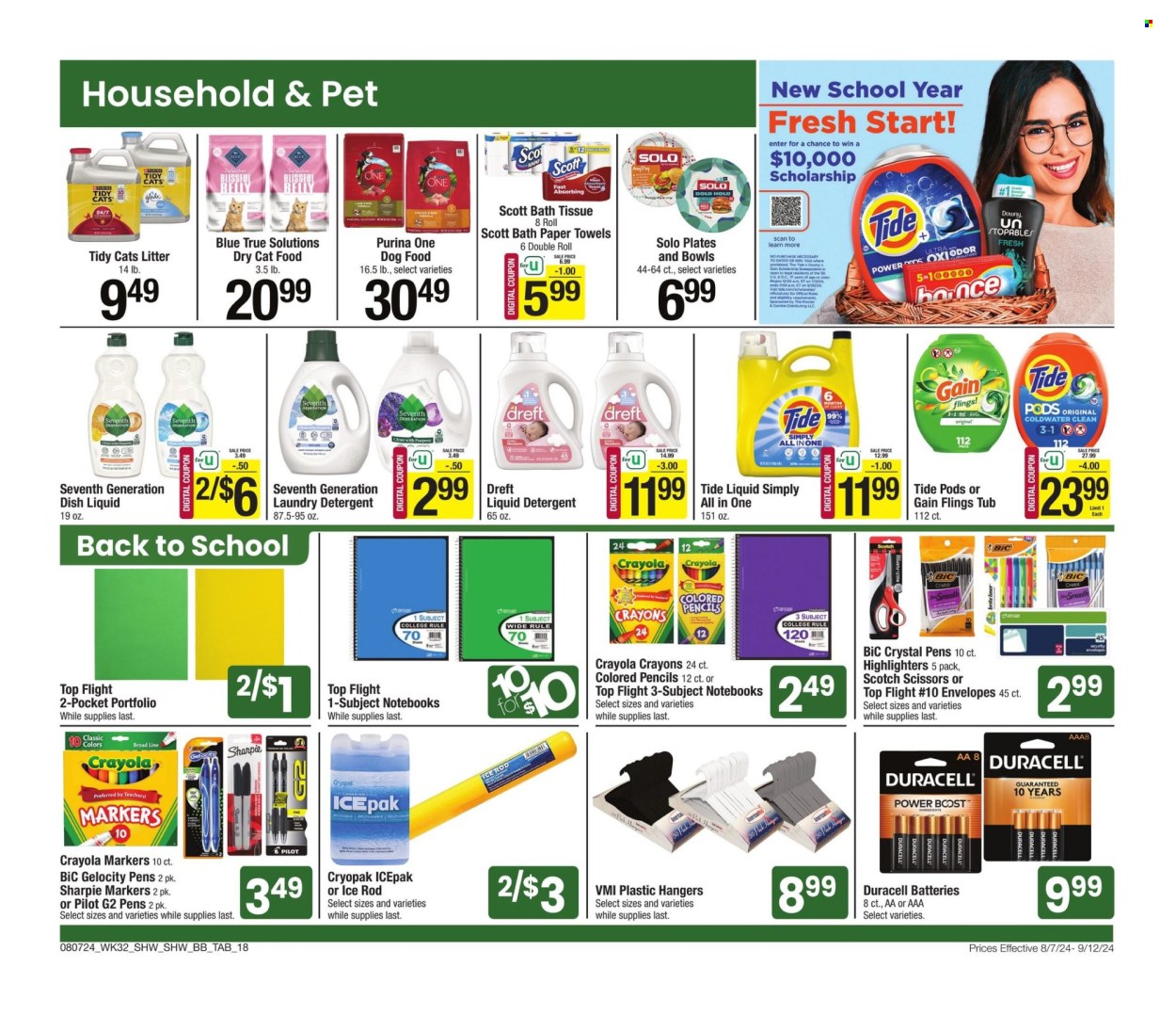 Shaw’s ad - 08/07/2024 - 09/12/2024. Page 18