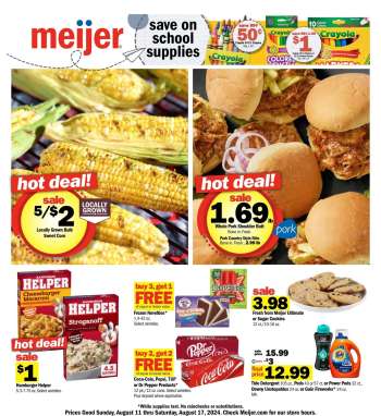 Meijer Flyer - 08/11/2024 - 08/17/2024.