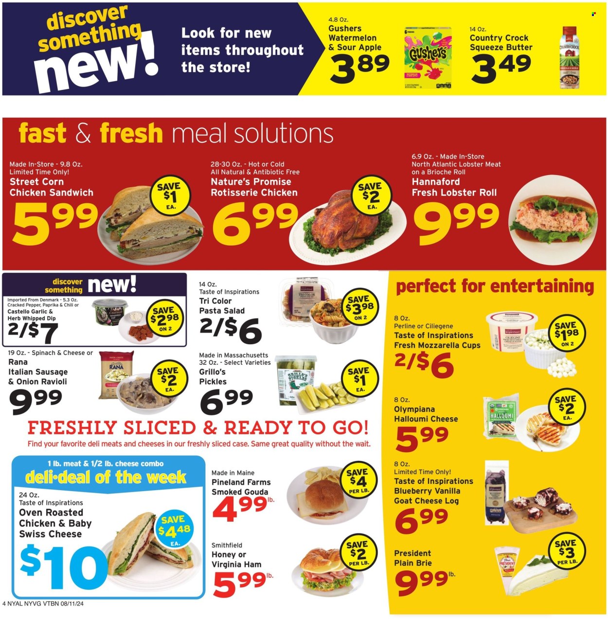 Hannaford ad - 08/11/2024 - 08/17/2024. Page 4