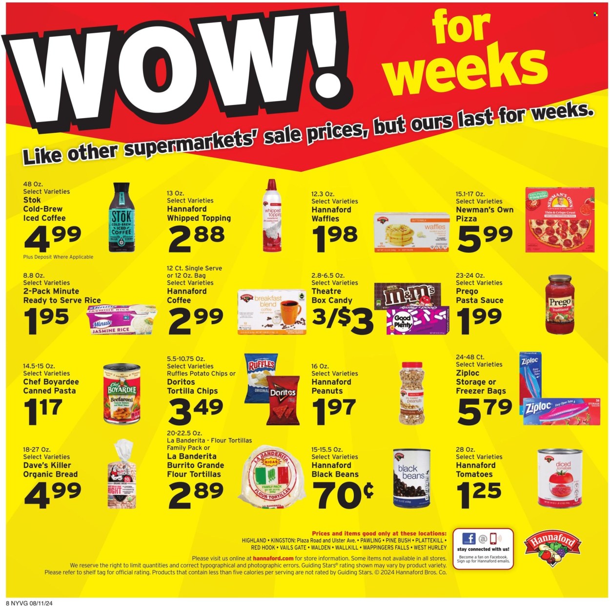 Hannaford ad - 08/11/2024 - 08/17/2024. Page 8