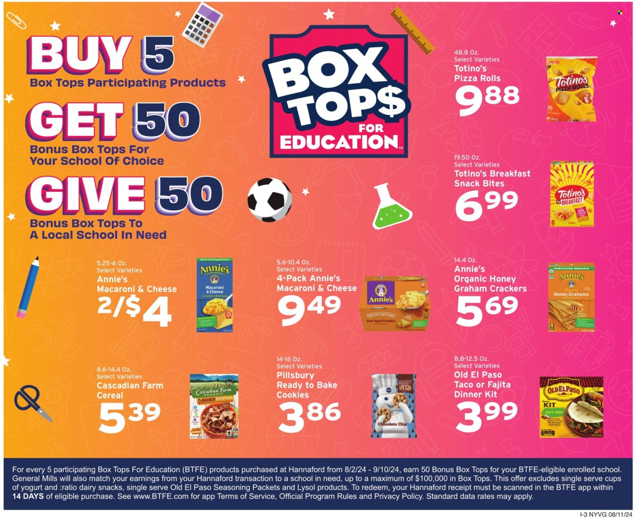 Hannaford ad - 08/11/2024 - 08/17/2024. Page 11