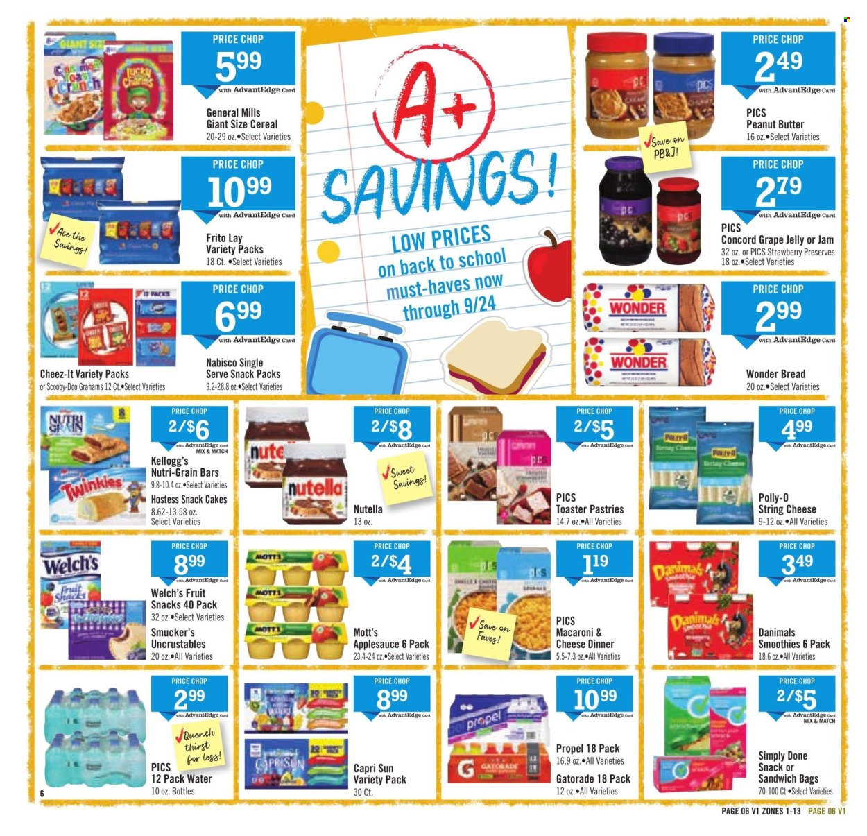 Price Chopper ad - 08/11/2024 - 08/17/2024. Page 6