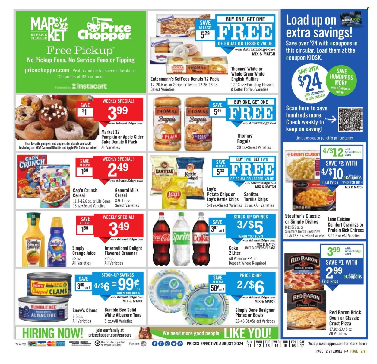Price Chopper ad - 08/11/2024 - 08/17/2024. Page 12