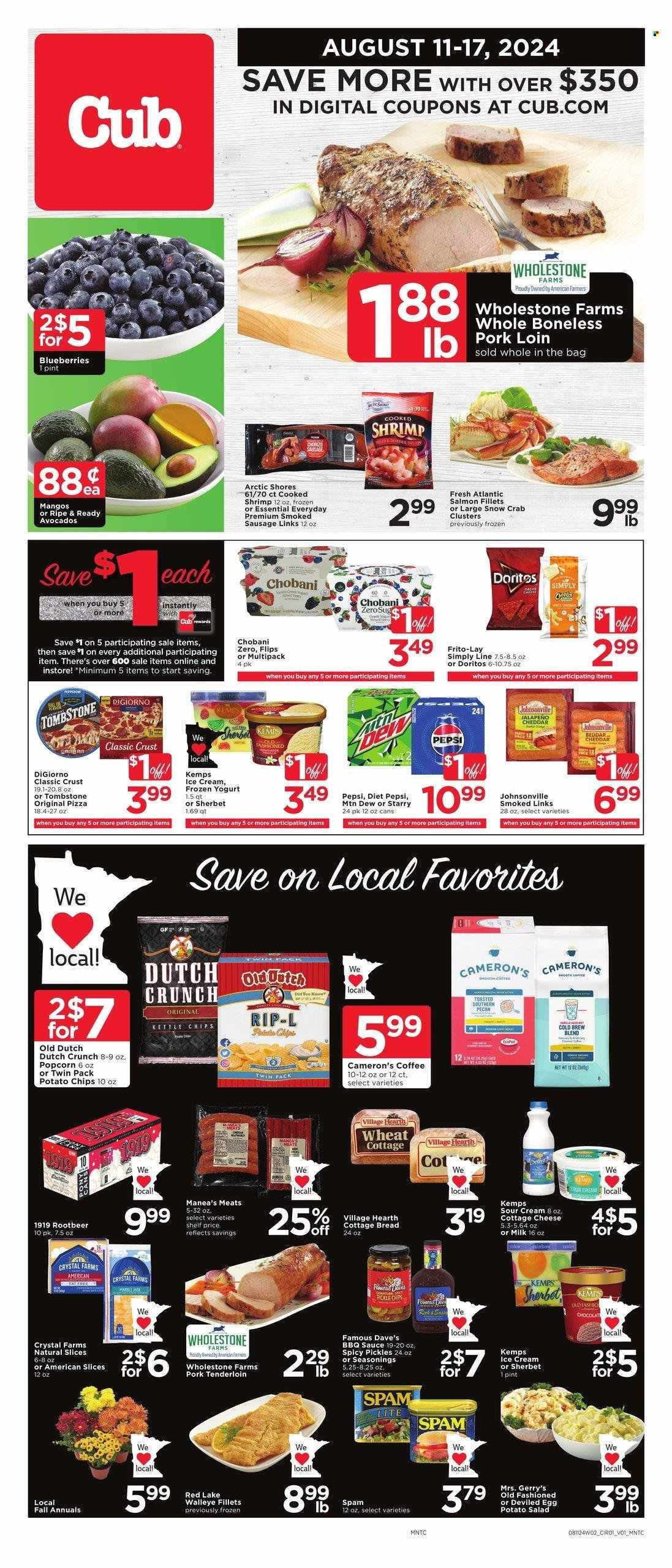 Cub Foods ad - 08/11/2024 - 08/17/2024. Page 1
