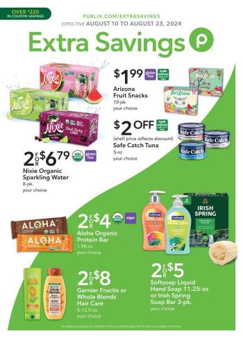 Publix Flyer - 08/10/2024 - 08/23/2024.