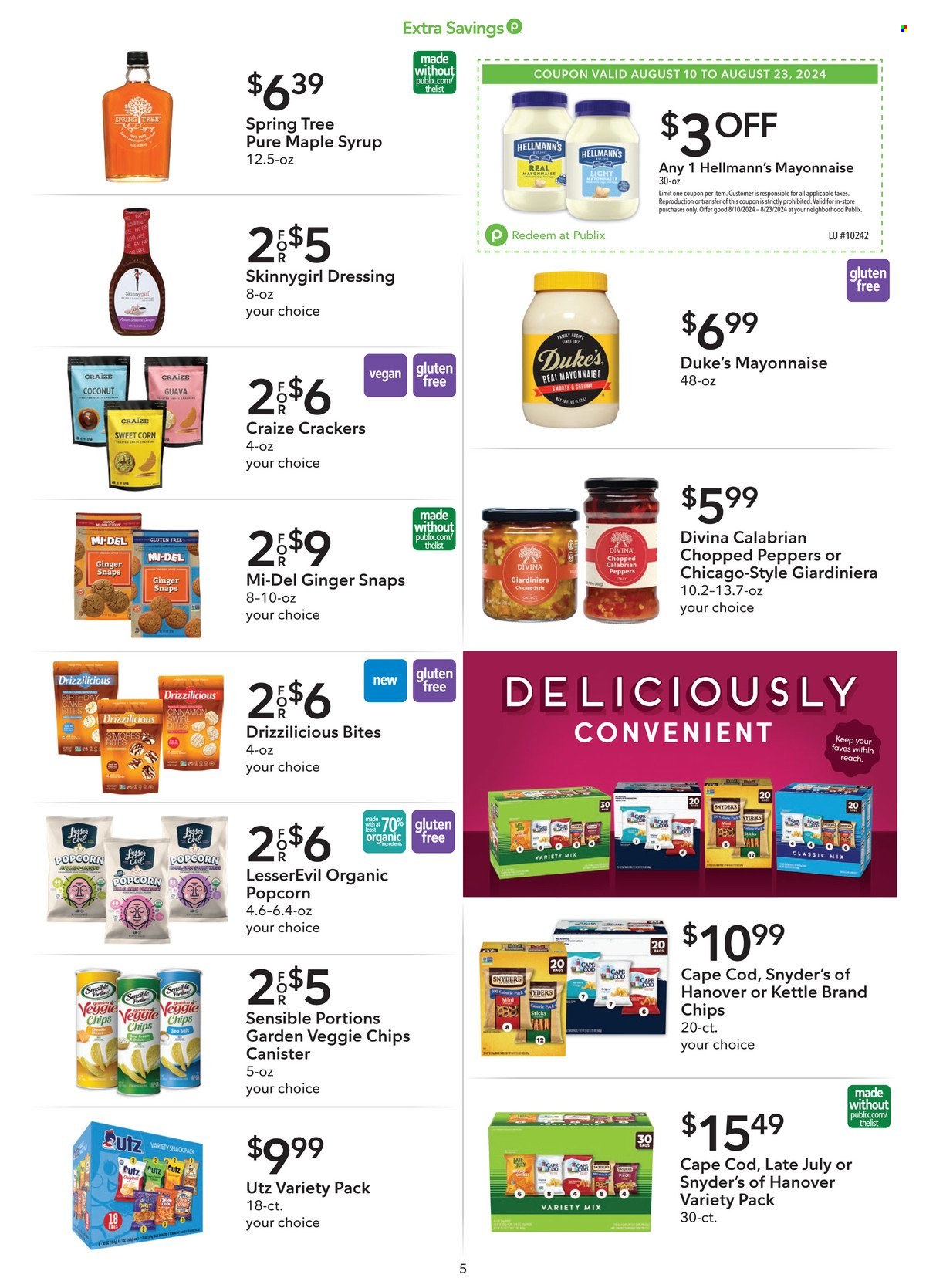 Publix ad - 08/10/2024 - 08/23/2024. Page 5