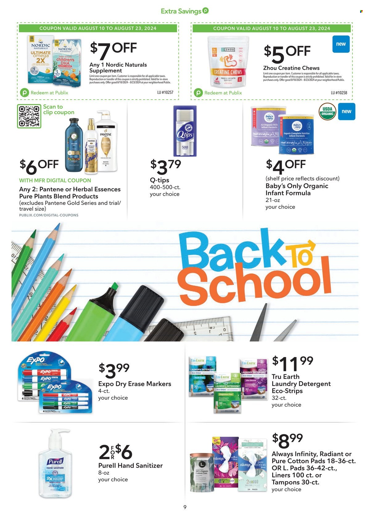 Publix ad - 08/10/2024 - 08/23/2024. Page 9