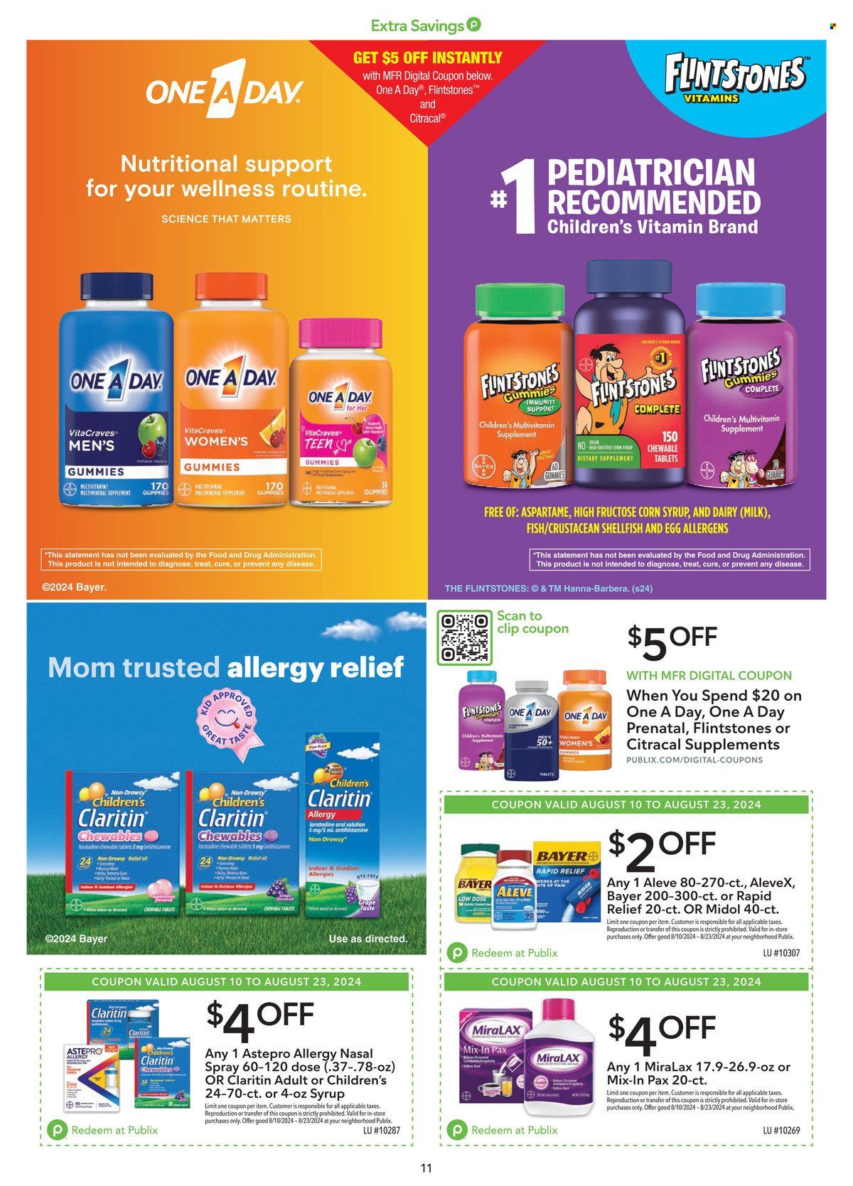 Publix ad - 08/10/2024 - 08/23/2024. Page 11