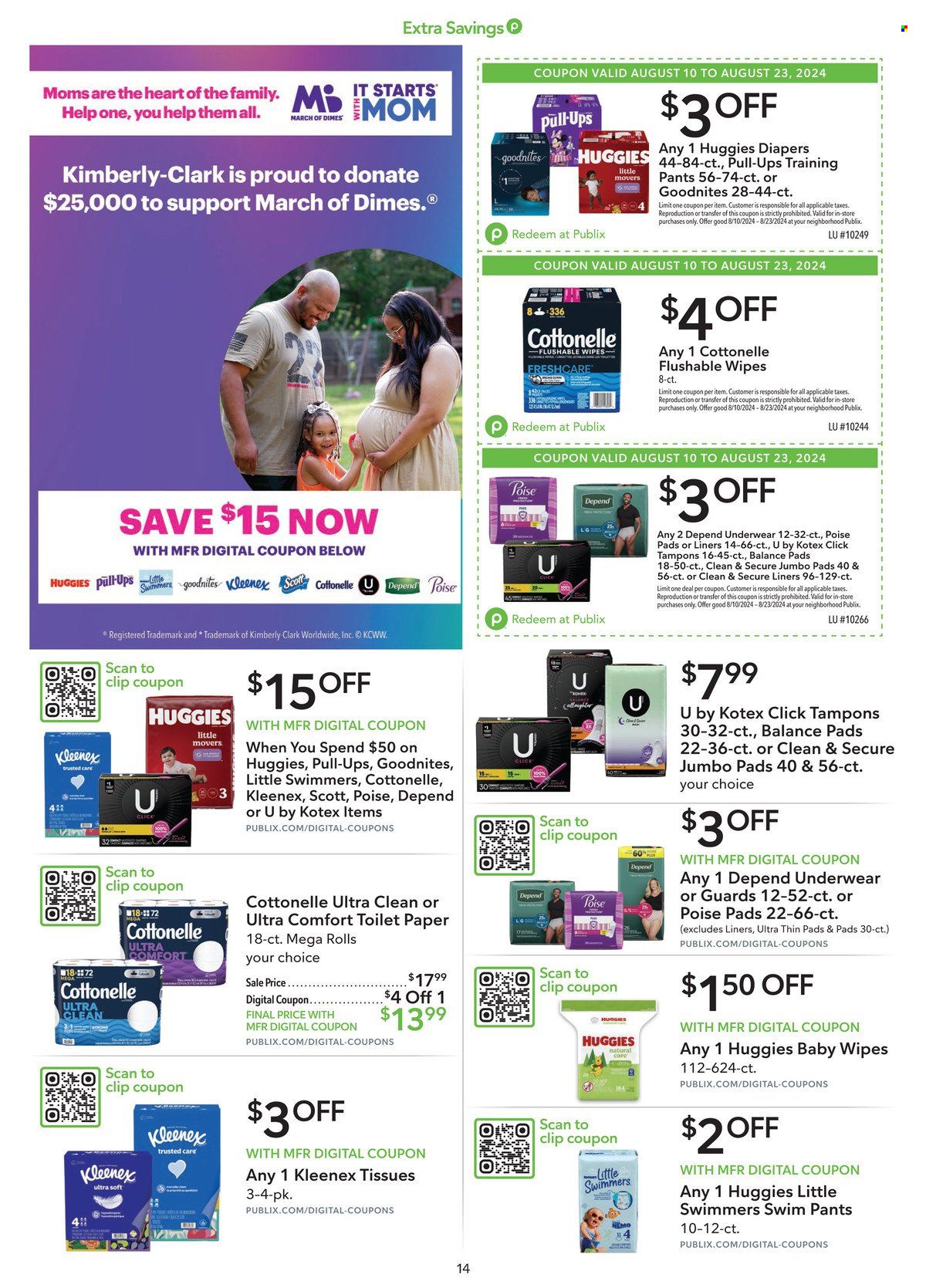 Publix ad - 08/10/2024 - 08/23/2024. Page 14