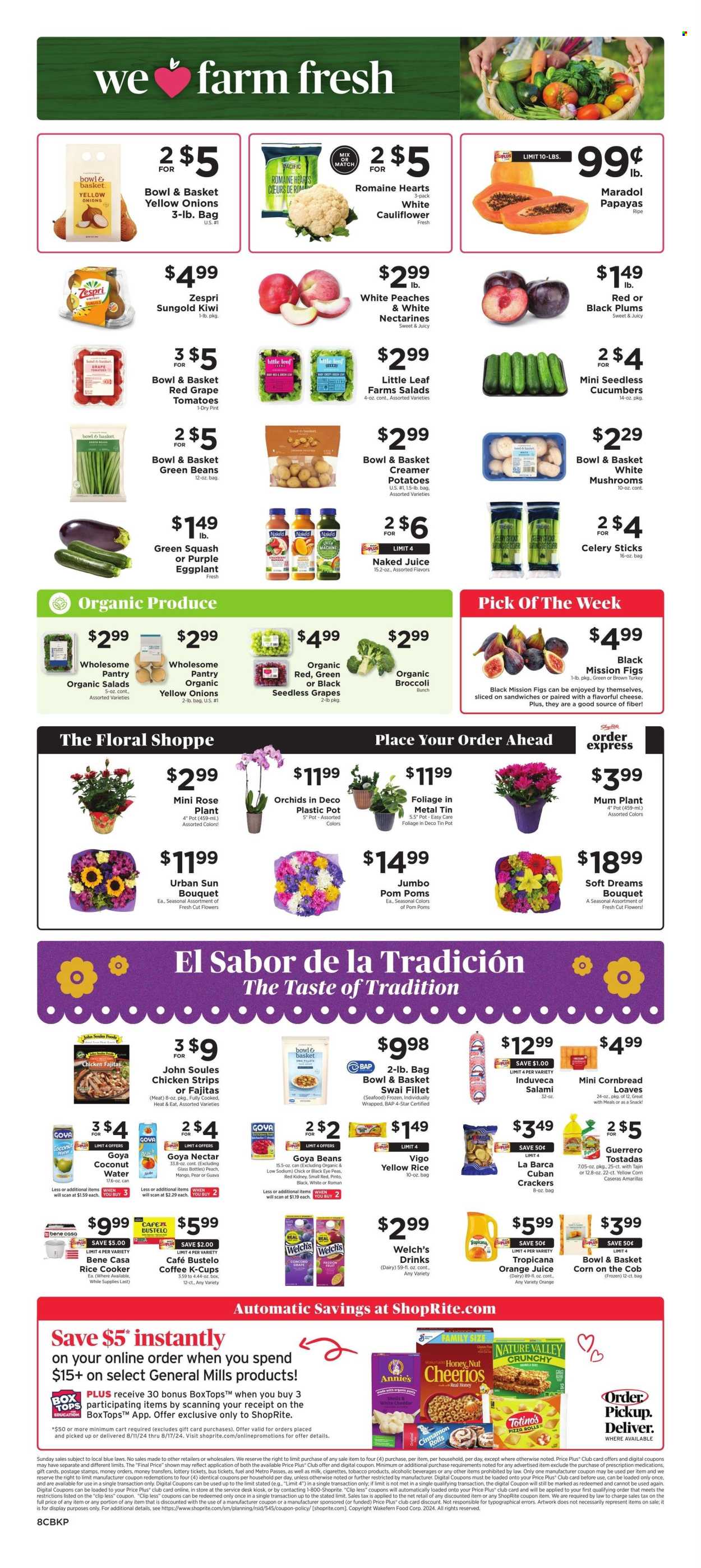 ShopRite ad - 08/11/2024 - 08/17/2024. Page 8