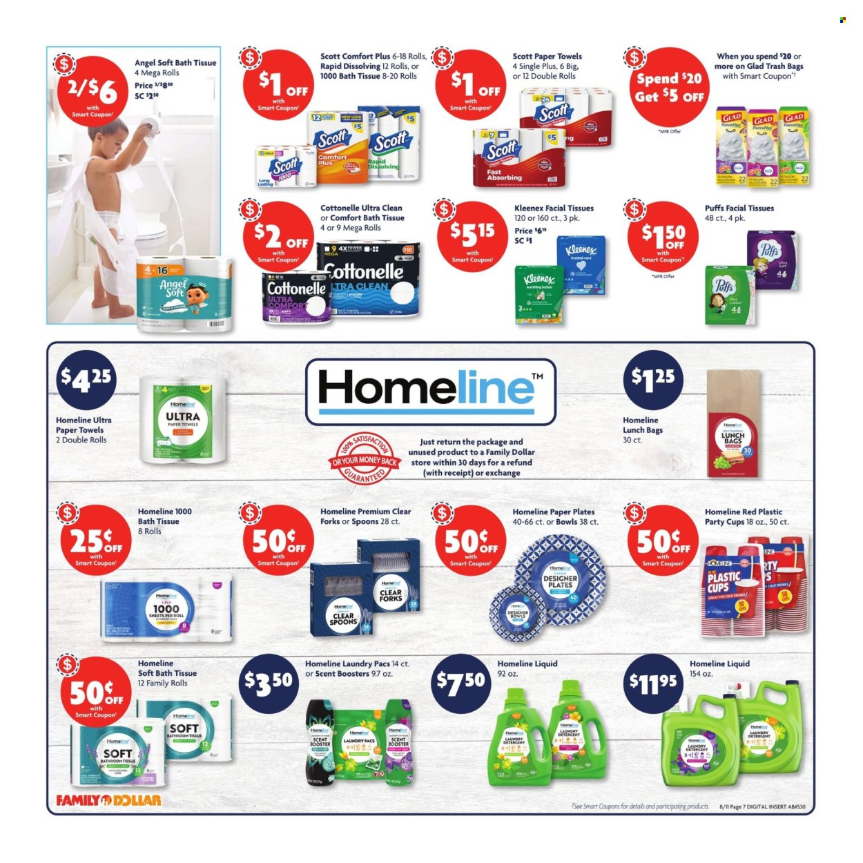 Family Dollar ad - 08/11/2024 - 08/17/2024. Page 7