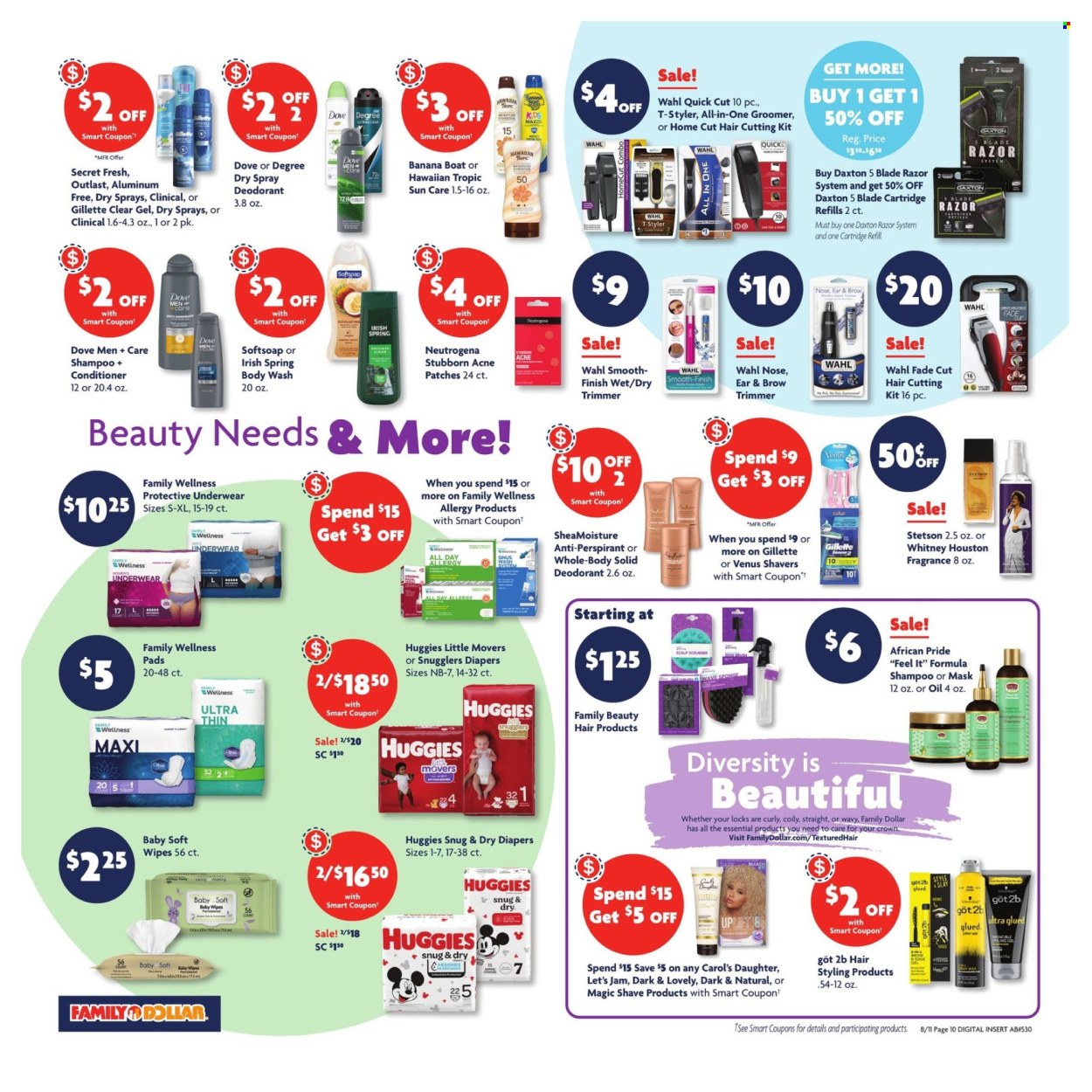 Family Dollar ad - 08/11/2024 - 08/17/2024. Page 10