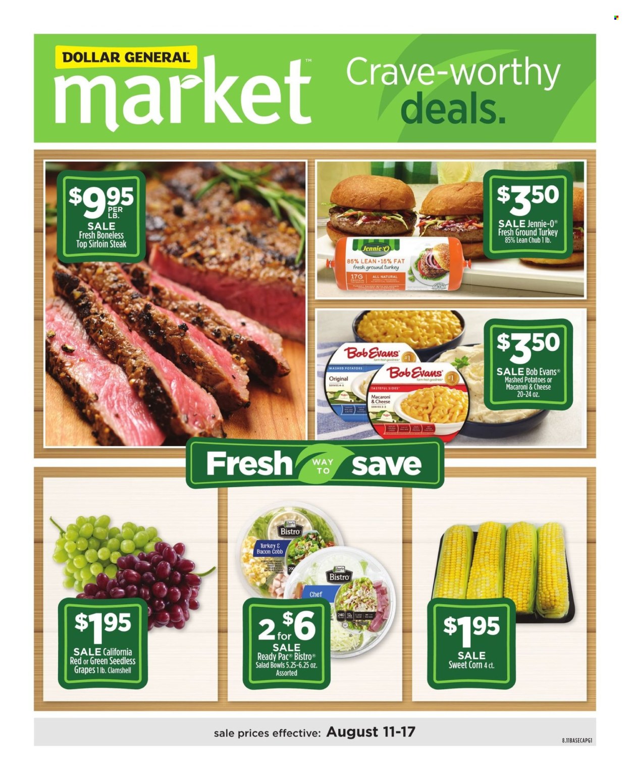 Dollar General ad - 08/11/2024 - 08/17/2024. Page 1