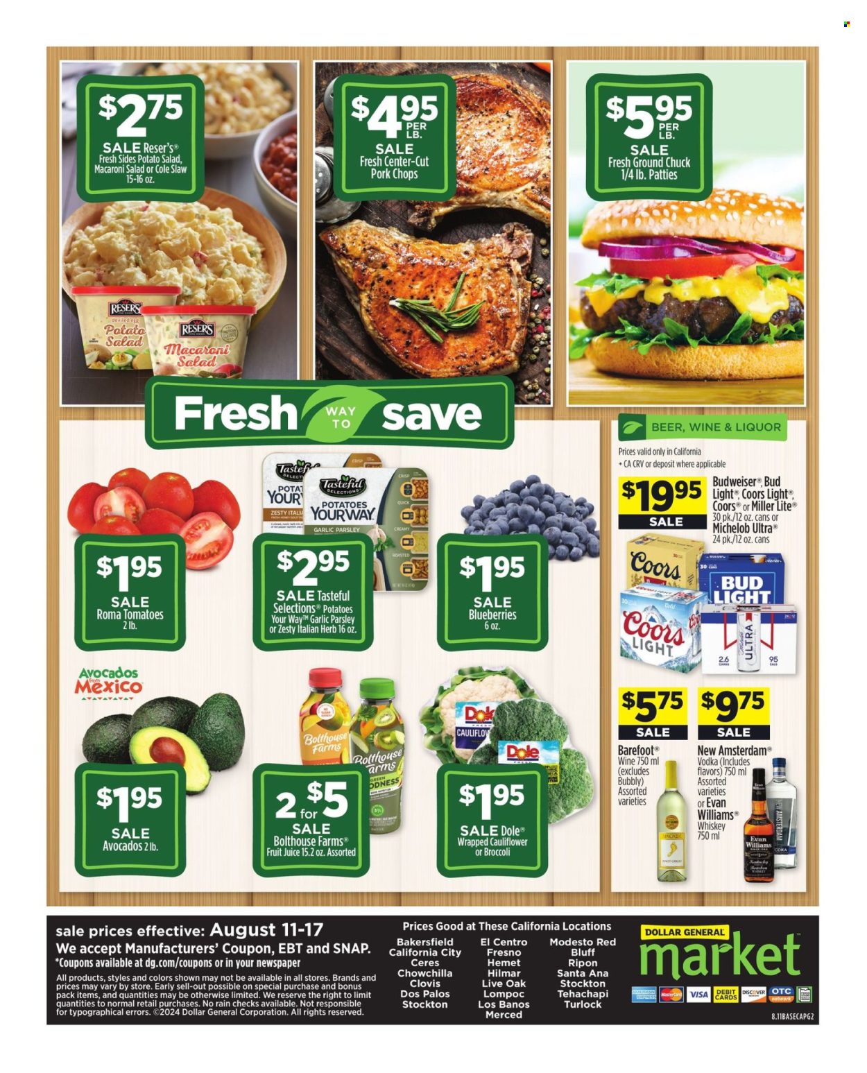 Dollar General ad - 08/11/2024 - 08/17/2024. Page 2