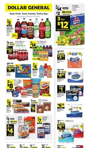 Dollar General Flyer - 08/11/2024 - 08/17/2024.