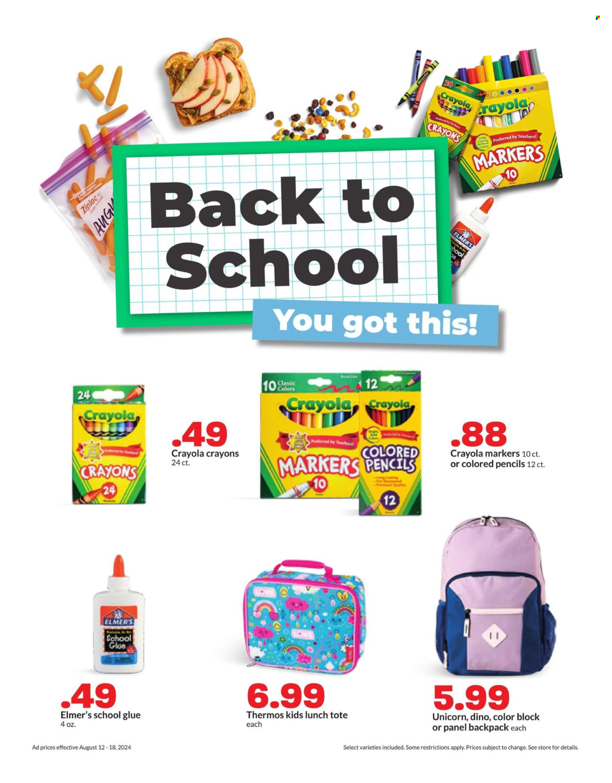 Hy-Vee ad - 08/12/2024 - 08/18/2024. Page 2